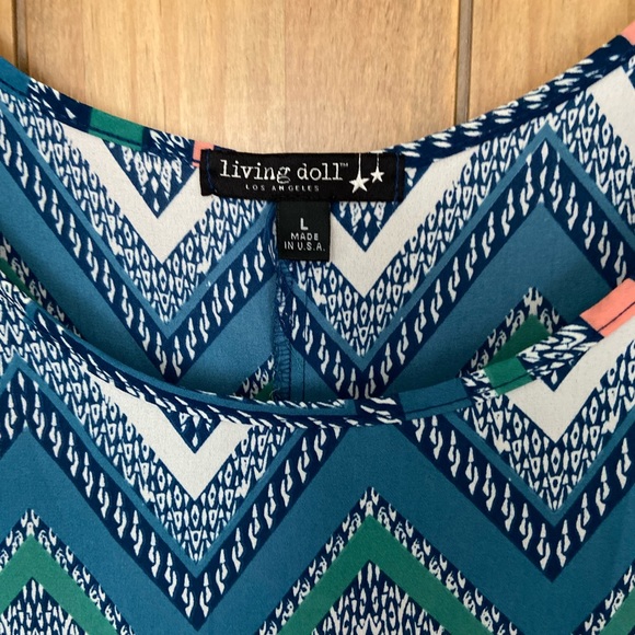 Living Doll tunic. Size L - Picture 2 of 3